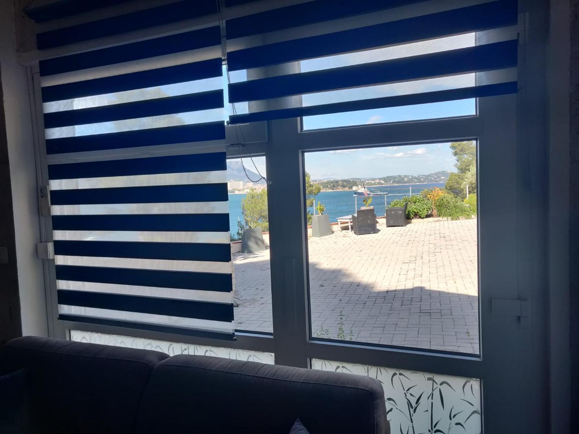 Villa-Chateau Les Terrasses - Tamaris, Plage Des Sablettes, Mer Au Bas De La Propriete La Seyne-sur-Mer Kültér fotó