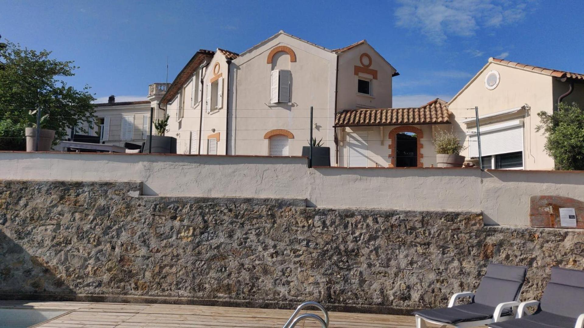 Villa-Chateau Les Terrasses - Tamaris, Plage Des Sablettes, Mer Au Bas De La Propriete La Seyne-sur-Mer Kültér fotó